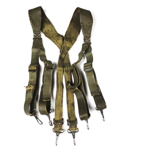 M1936 suspenders w/ green paint