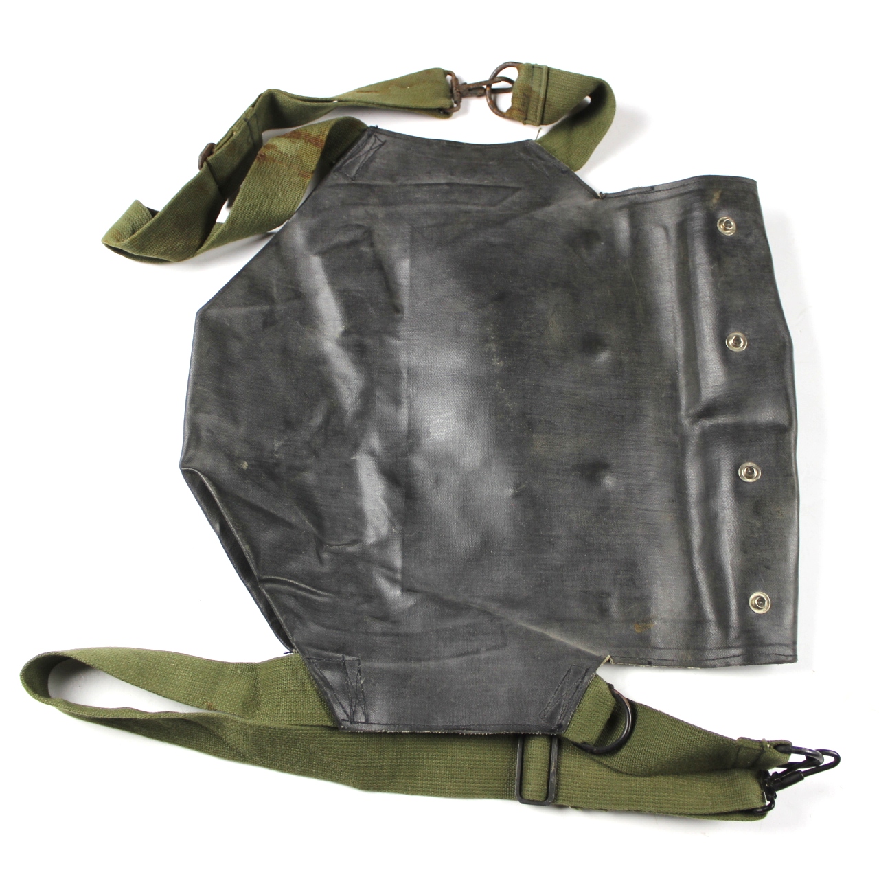 Scarce M7 'D-Day' assault gasmask bag