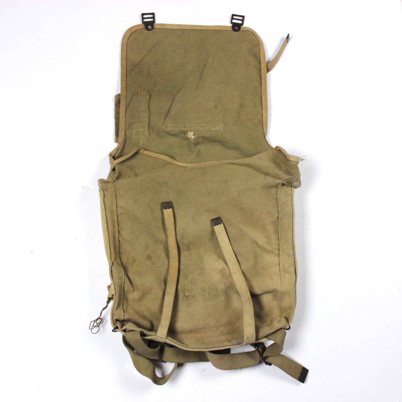 USMC P41 haversack - 4th Marine Division UNIS marking