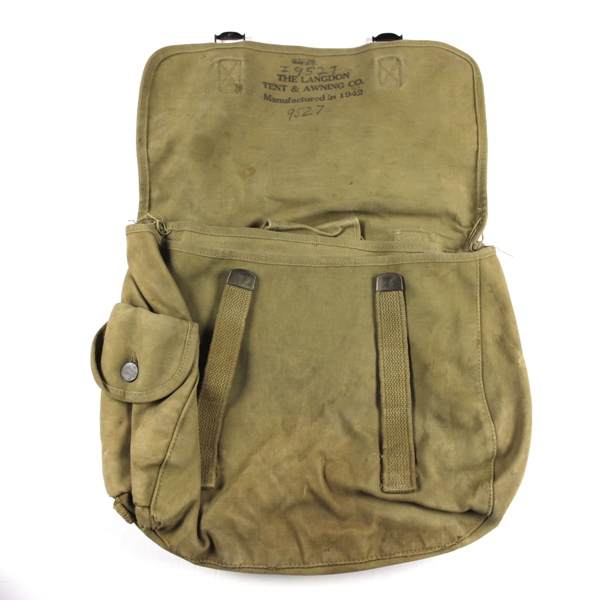 M1936 musette field bag - Langdon Tent & Awning Co. 1942