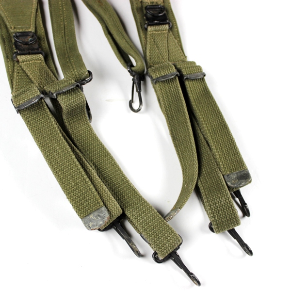 M1936 OD7 field suspenders - 1944/45 pattern 