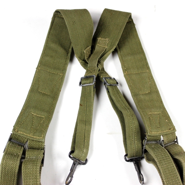 M1936 OD7 field suspenders - 1944/45 pattern 