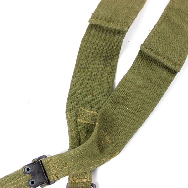 M1936 OD7 field suspenders - 1944/45 pattern 