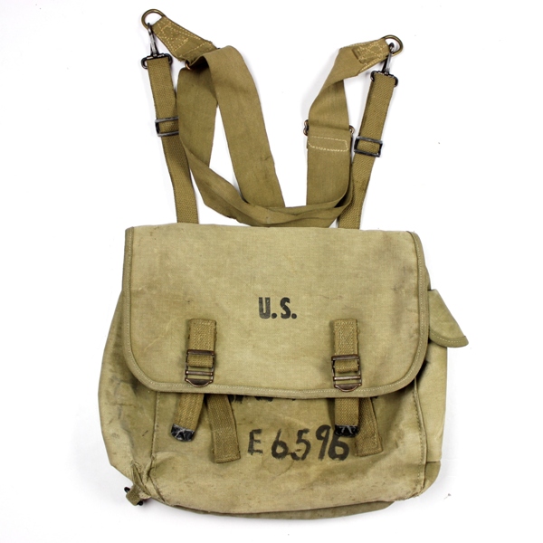 M1936 musette field bag - 1943 - Identified