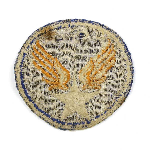 USAAC HQ white star twill patch - 1942/43