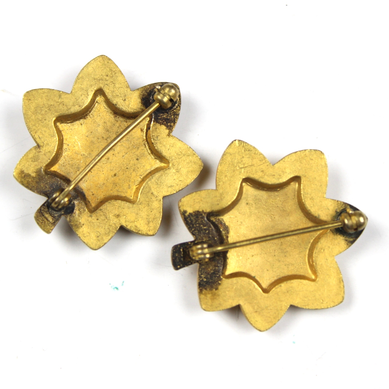 Pair of Major rank shoulder insignia - Unmarked