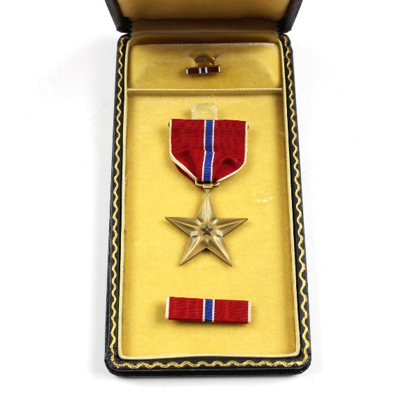 US Army Bronze Star medal in presentation box