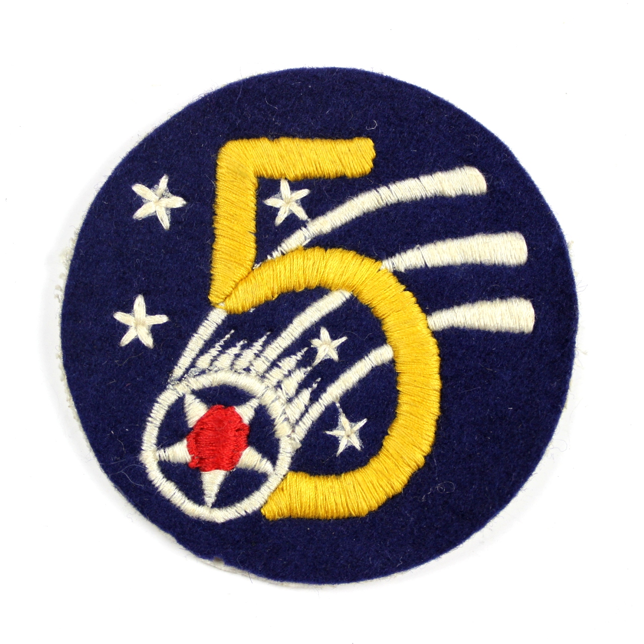 Australian-made 5th Air Force shoulder patch