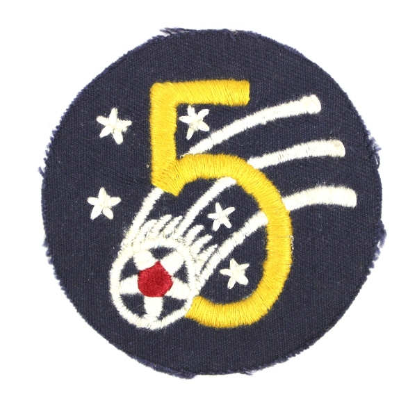 Australian-made 5th Air Force shoulder patch