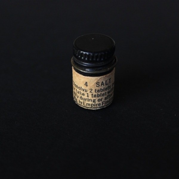 Salt tablets bottle - C-Ration Accessory Pack