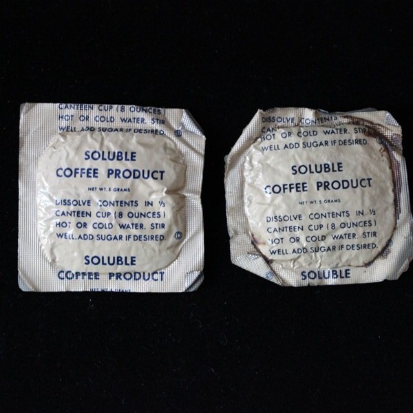 Nescafe soluble coffee product - C-Ration content