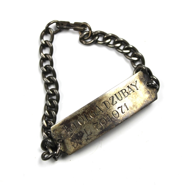 WAC dog tags and identification bracelets