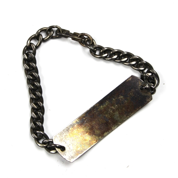 WAC dog tags and identification bracelets