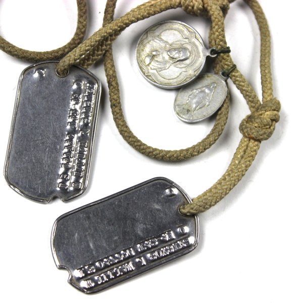 USAAF dog tags - 15th Tactical Recon Squadron