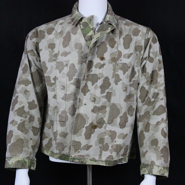 USMC / US Army reversible camouflage HBT jacket - 34R