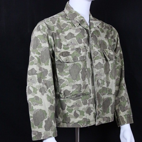 USMC / US Army reversible camouflage HBT jacket - 34R