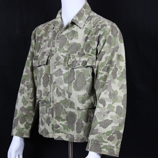 USMC / US Army reversible camouflage HBT jacket - 34R