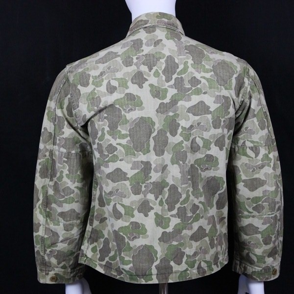 USMC / US Army reversible camouflage HBT jacket - 34R