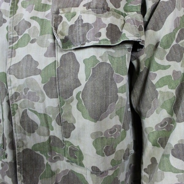 USMC / US Army reversible camouflage HBT jacket - 34R