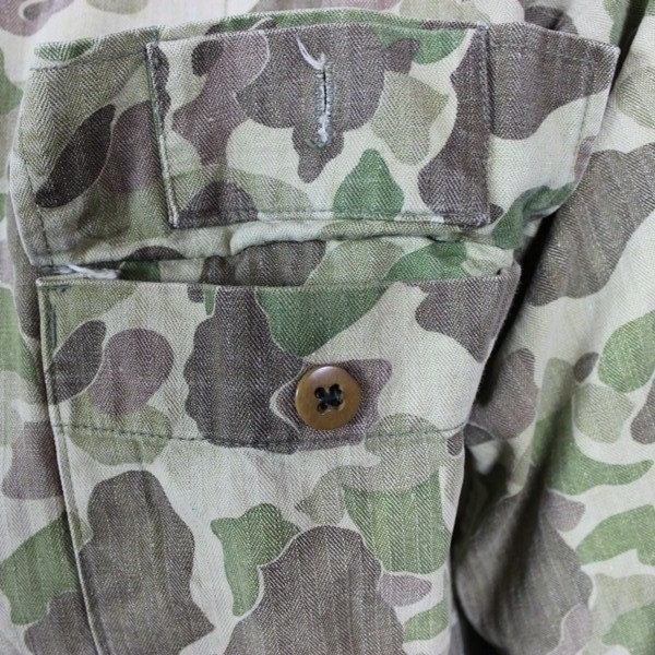 USMC / US Army reversible camouflage HBT jacket - 34R