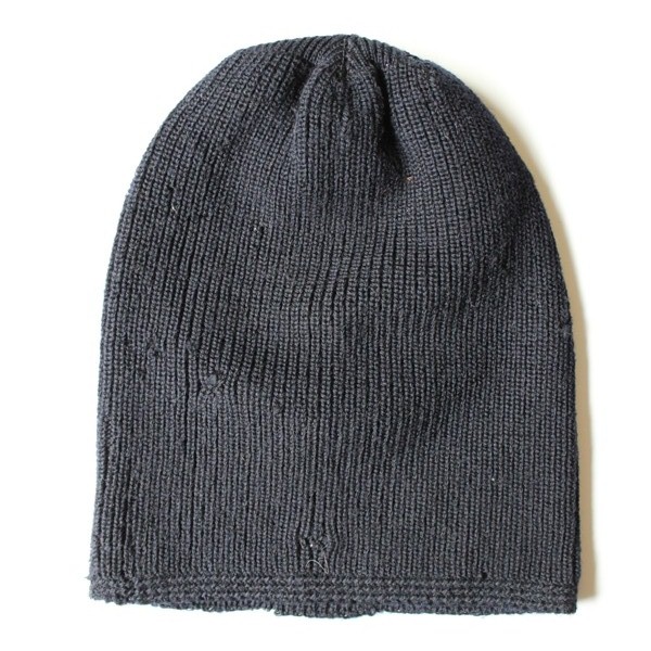 US Navy dark blue knitted wool watch cap - ID’ed - USS Tarazed