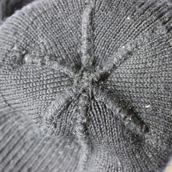 US Navy dark blue knitted wool watch cap - ID’ed - USS Sevier