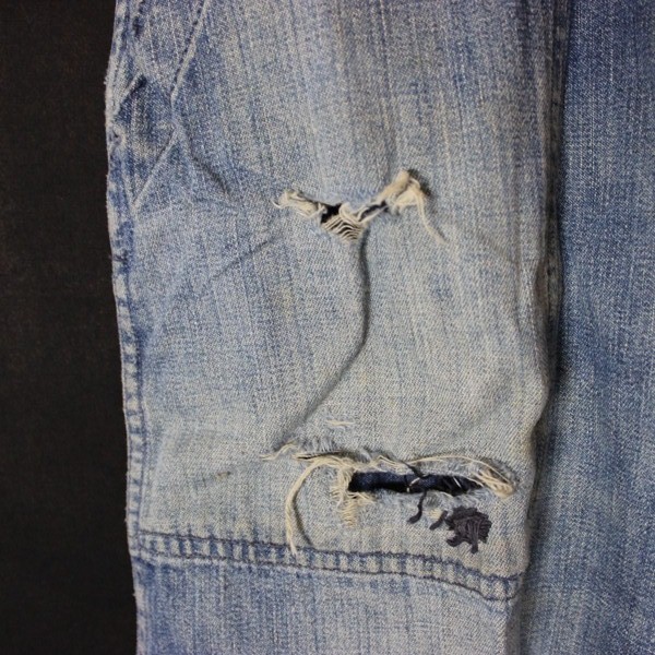 US Navy Dungaree denim pair of pants - ID’ed - USS Tarazed