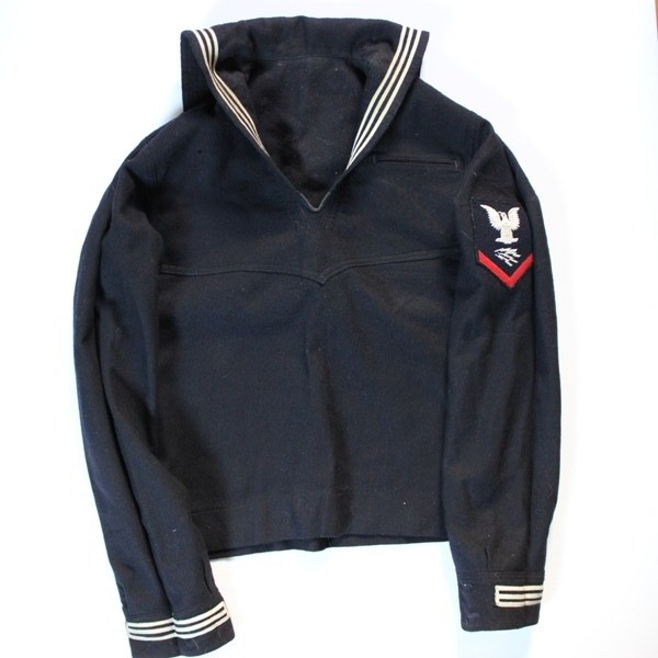 Dress blue jumper, pants and leggings - ID’ed - USS Sevier