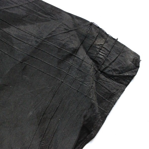 US Navy black silk Neckerchief - ID’ed