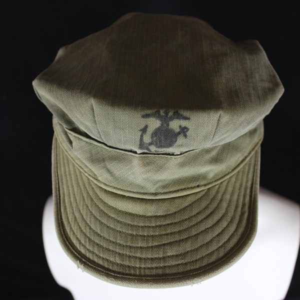 USMC P44 HBT fatigue cap