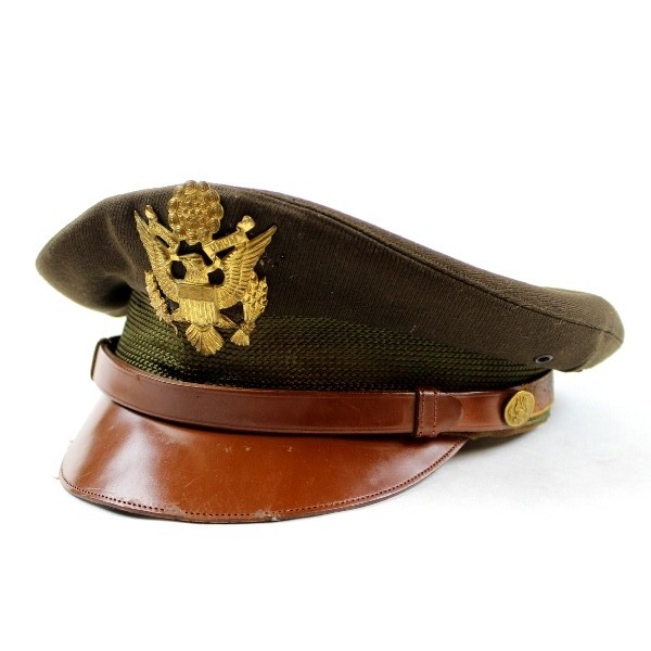 USAAF Chocolate gabardine officer service cap