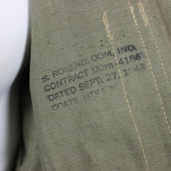 USMC P41 HBT fatigue shirt - Size 42 / Dated 1943