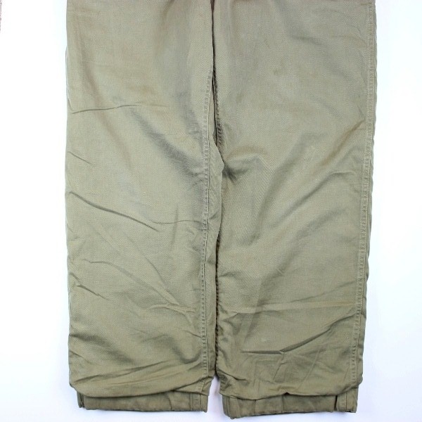 M1941 tan / khaki cotton trousers - Kersey lined - W34 L31