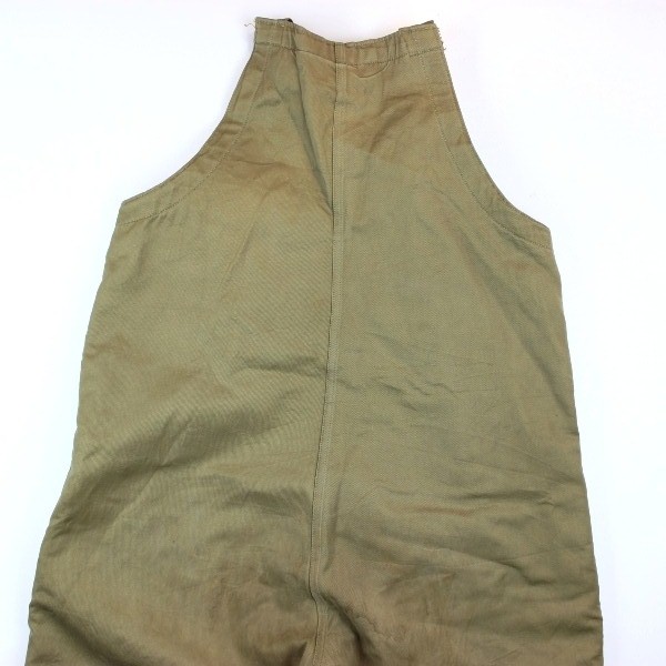 Second Pattern tanker winter trousers / bib - Dated 1942 - Small 