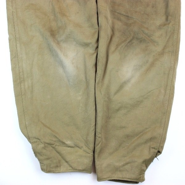 Second Pattern tanker winter trousers / bib - Dated 1942 - Small 