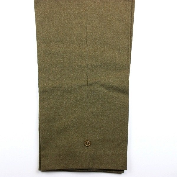 M1943 OD wool field trousers - W30 L34 - Dated 1944 - Mint
