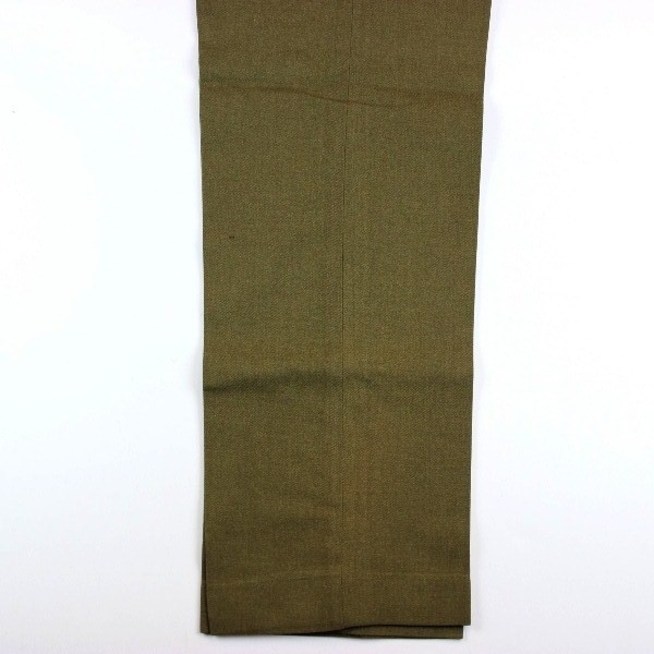 M1937 OD “Mustard” wool serge field trousers - W33 L33 - 1942