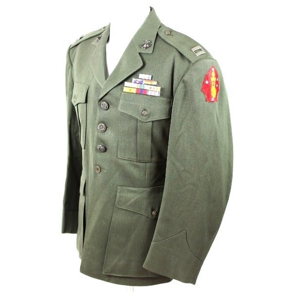 USMC captain dress jacket - 2nd Marine Division