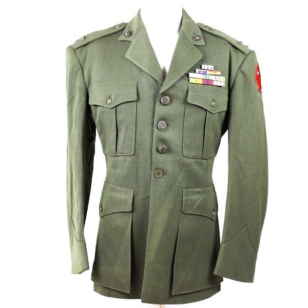 USMC captain dress jacket - 2nd Marine Division