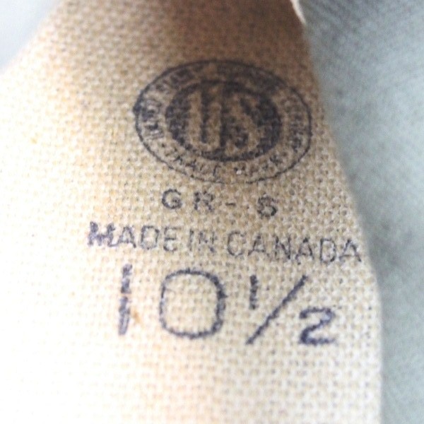 USMC Jungle shoes - US Rubber Co - Dated 10/45 - 10 ½ - Mint