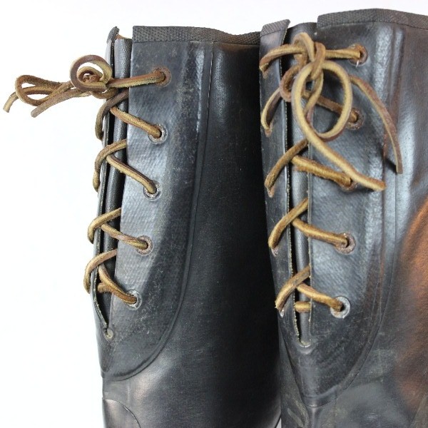 US WW2 3 ème choix M1937 Engineer knee high rubber boots 