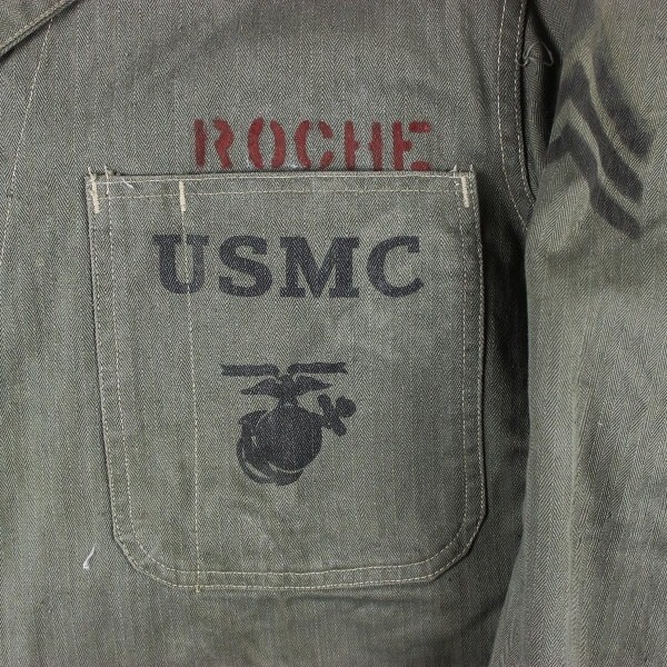 USMC P41 Herringbone Twill jacket and pants - Identified