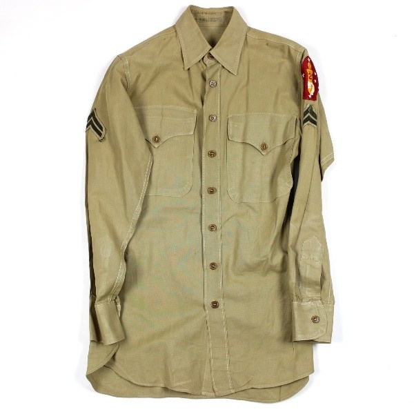 USMC dress jacket and shirt - 2nd Marine Division