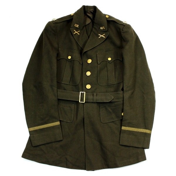  Lt Col Arthur Blair dress jacket - KIA battle of the Bulge!