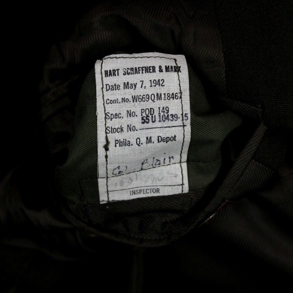  Lt Col Arthur Blair dress jacket - KIA battle of the Bulge!