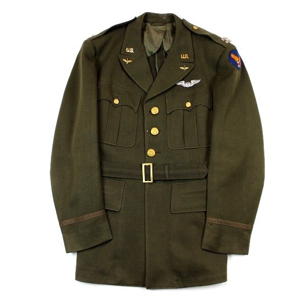 USAAF Captain dress jacket with papers - Interesting!