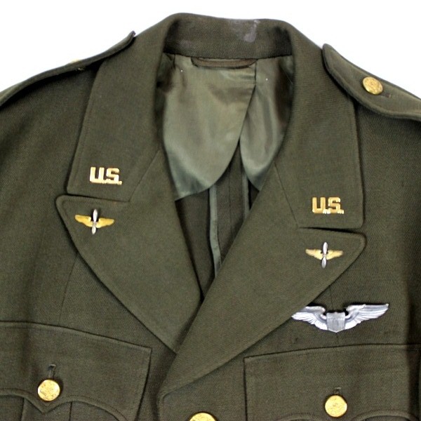 USAAF Captain dress jacket with papers - Interesting!