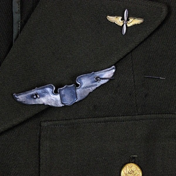 USAAF Captain dress jacket with papers - Interesting!