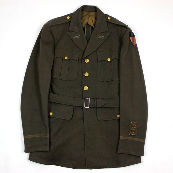 1st Lieutenant dress jacket - CBI 124th cavalry regiment