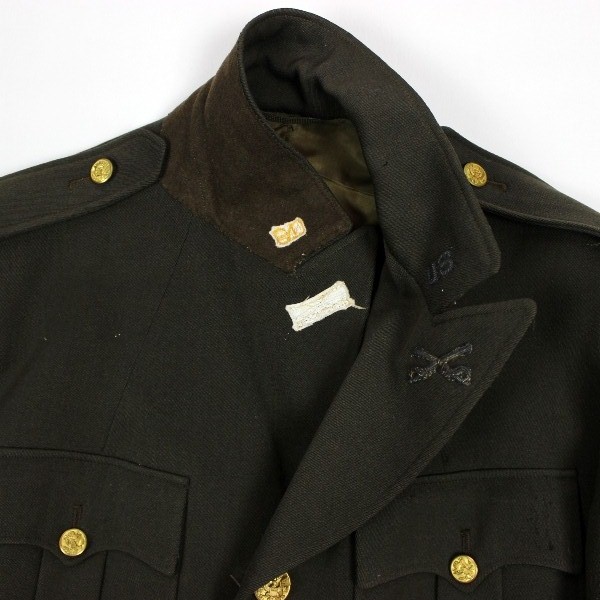 1st Lieutenant dress jacket - CBI 124th cavalry regiment